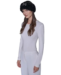 Karl Lagerfeld Paris Women's Bow Applique Headband