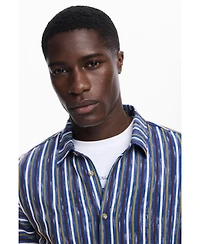 Desigual Men's Multicolor striped shirt