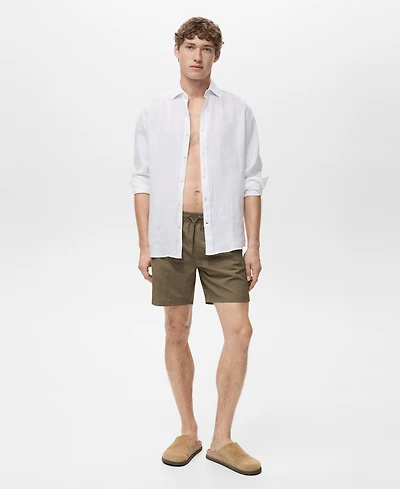 Mango Men's Basic Drawstring Swimsuit