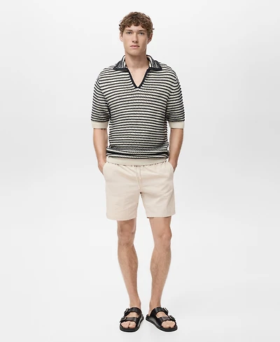 Mango Men's Basic Drawstring Swimsuit