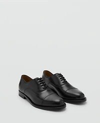 Mango Men's Oxford Style Leather Shoes
