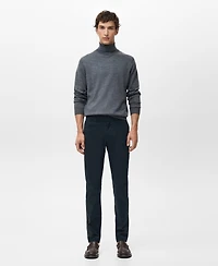 Mango Men's Dublino Slim-Fit Chino Pants