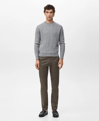 Mango Men's Dublino Slim-Fit Chino Pants