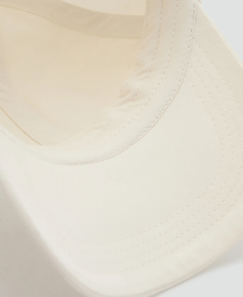 Mango Men's Cotton Visor Hat
