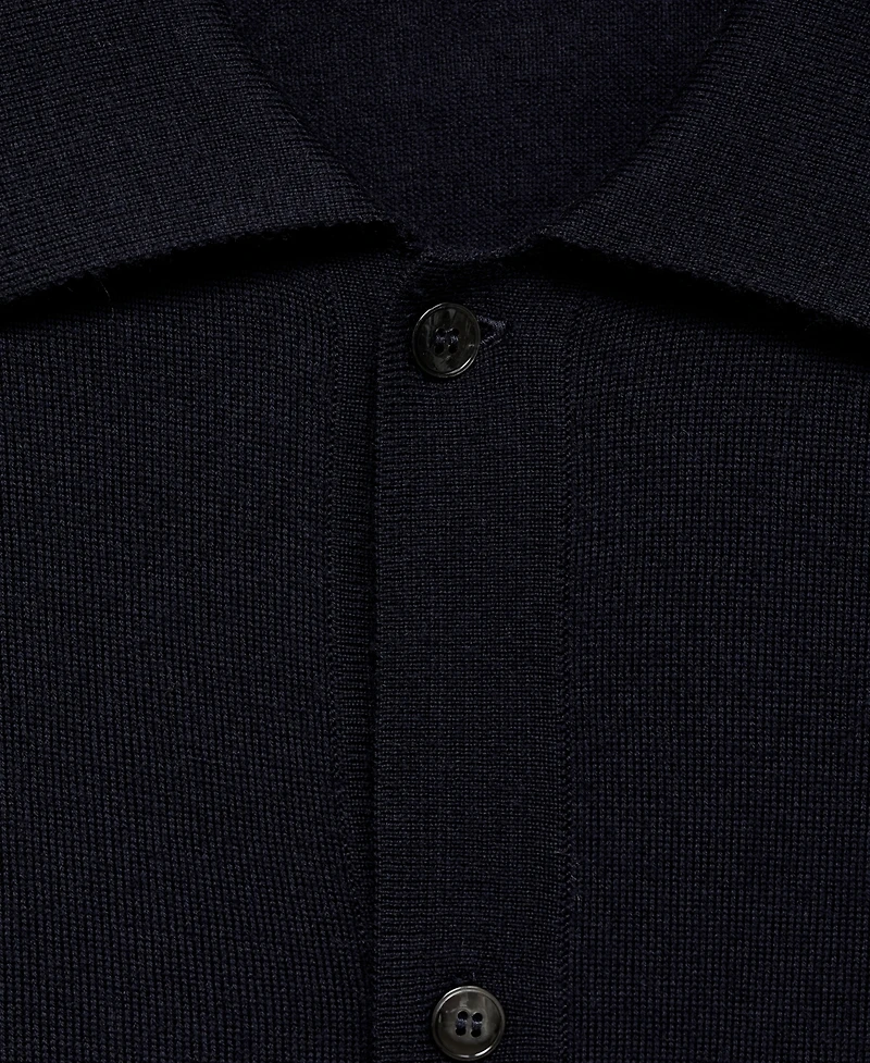 Mango Men's Merino Wool Cardigan