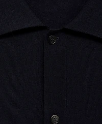 Mango Men's Merino Wool Cardigan