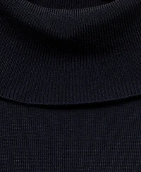 Mango Men's Merino Wool Turtleneck Sweater