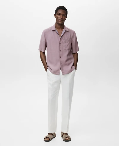 Mango Men's Pocket Modal Shirt