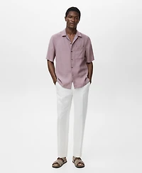 Mango Men's Pocket Modal Shirt