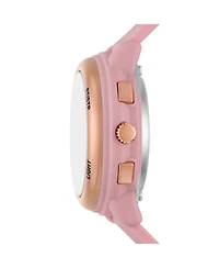 Skechers Women's Salerno Analog-Digital, Blush Polycarbonate Watch