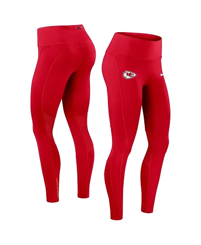 Nike Women's Red Kansas City Chiefs Primetime Epic Fast Dri-fit Leggings