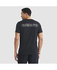 Nike Men's Black Dallas Cowboys 2025 Nfl Crucial Catch Tri-Blend Dri-fit T-Shirt