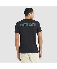 Nike Men's Black New England Patriots 2025 Nfl Crucial Catch Tri-Blend Dri-fit T-Shirt