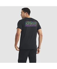 Nike Men's Black New York Giants 2025 Nfl Crucial Catch Tri-Blend Dri-fit T-Shirt