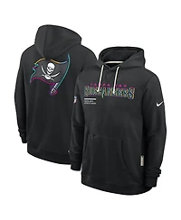 Nike Men's Black Tampa Bay Buccaneers 2025 Nfl Crucial Catch Sideline Standard Issue Dri-fit Hoodie
