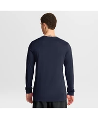 Nike Men's Navy New England Patriots Primetime Legend Icon Performance Long Sleeve T-Shirt