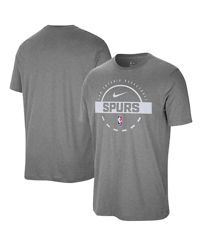 Nike Men's Charcoal San Antonio Spurs Authentic Practice T-Shirt