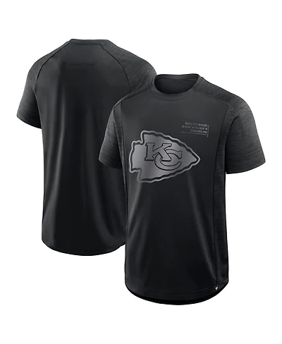 Fanatics Men's Black Kansas City Chiefs Deceptive Juke T-Shirt