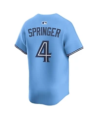 Nike Men's George Springer Powder Blue Toronto Jays Alternate 2 Limited Jersey