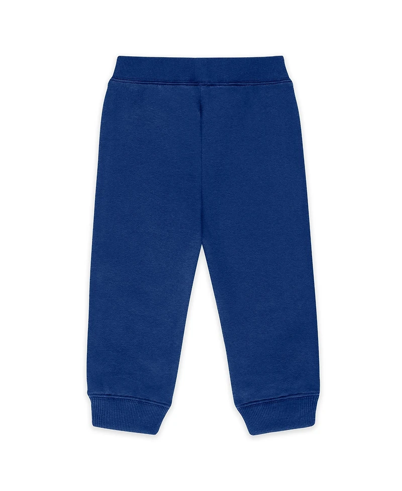 Wear by Erin Andrews Newborn 2-Piece Royal Los Angeles Dodgers Fleece Crewneck and Pants Set