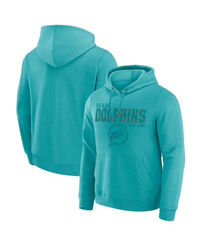 Darius Rucker Collection by Fanatics Men's Aqua Miami Dolphins Faded Hoodie
