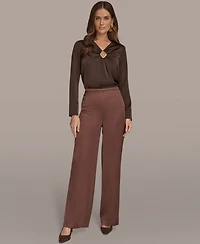 Donna Karan New York Women's Wide Leg Pants