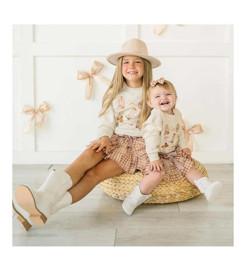 Sweet Wink Baby Girls Cowgirl Cutie Sweatshirt