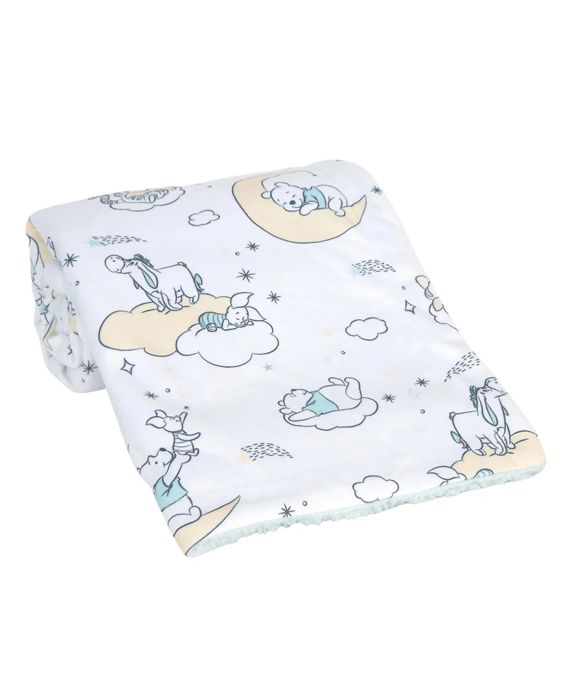Lambs & Ivy Baby Disney Cozy Friends Winnie the Pooh Fleece Blanket