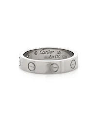 Pre-Owned Cartier Love Wedding Band 1 Diamond Ring