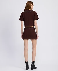 En Saison Women's Delphine Mini Skirt
