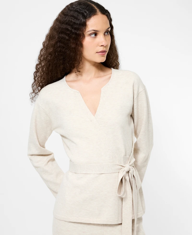 French Connection Women's Marley Knit Wrap Cardigan