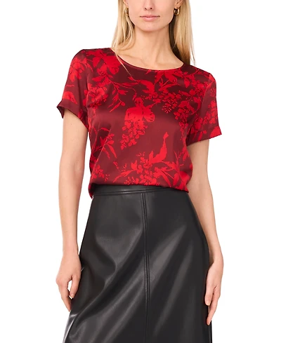 Vince Camuto Women's Short Sleeve Top