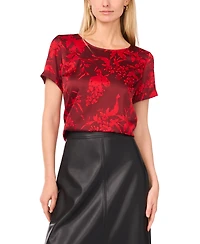 Vince Camuto Women's Short Sleeve Top