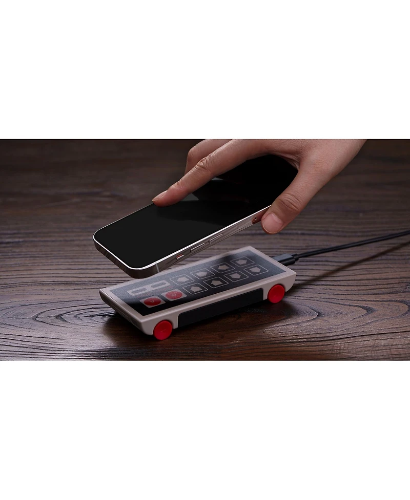 8BitDo N30 Retro 15W Fast Wireless Charger - Compatible with iPhone, Pixel, Galaxy