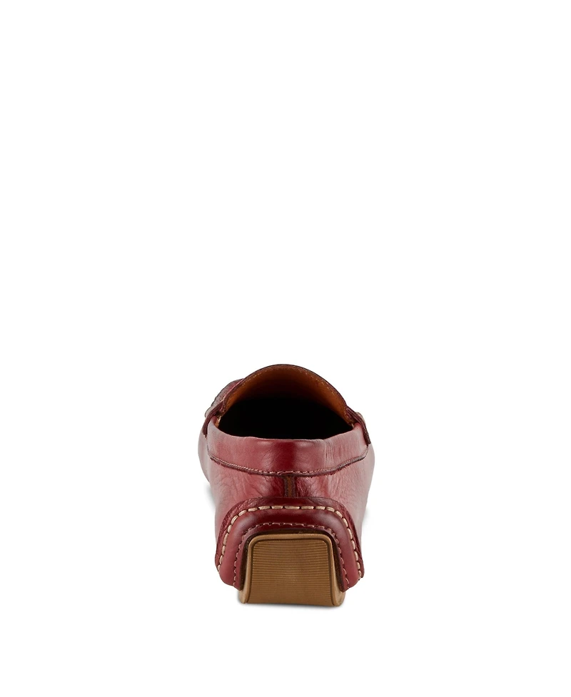 Spring Step Audette Leather Moccasins with Removable Insole and Penny Keeper