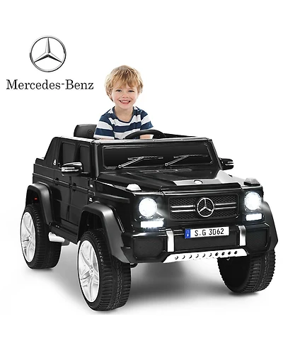 12V Licensed Mercedes-Benz Kids Ride-On Car – Black
