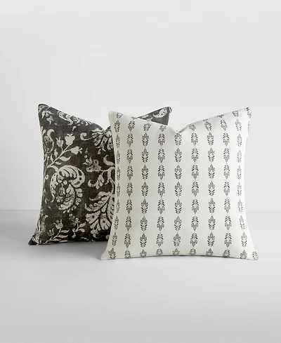 ienjoy Home Cotton Slub 2-Pack Decor Pillows