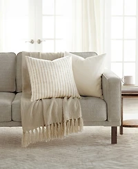 ienjoy Home Yarn-Dyed Patterns 2-Pack Decor Pillows, 20" x 20"
