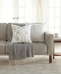 ienjoy Home Yarn-Dyed Patterns 2-Pack Decor Pillows, 20" x 20"