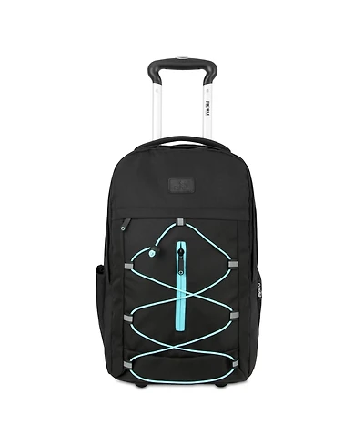 J World Lash Wheeled Backpack with Interior Laptop Sleeve for Travel (19 inch)