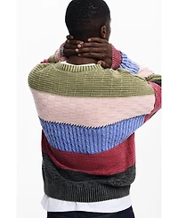 Desigual Men's Stitch knit sweater