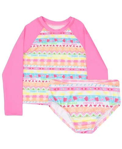 Tommy Bahama Girls Swimsuit Set Outfit
