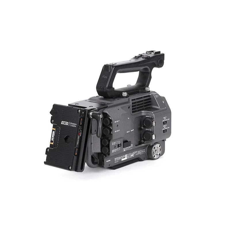 Wooden Camera Battery Slide Pro Gold Mount for Sony FX9