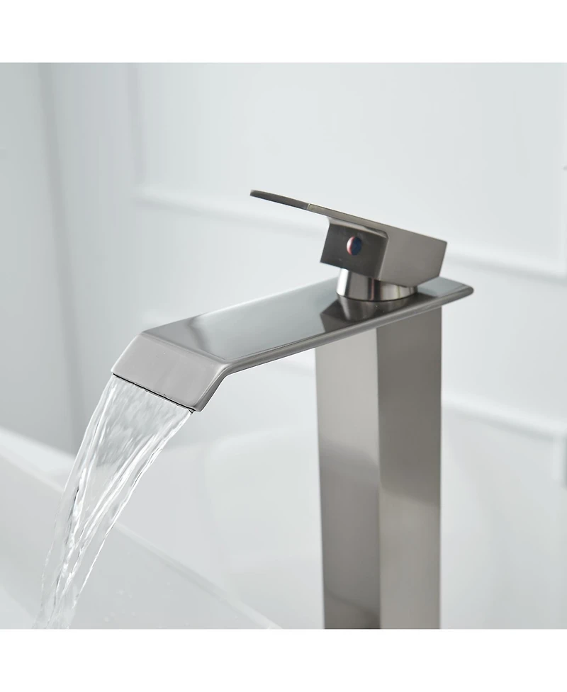 Greenspring Single Hole Single-Handle Bathroom Vessel Faucet With Pop Up Drain Without Overflow Oil Rubbed Bronze