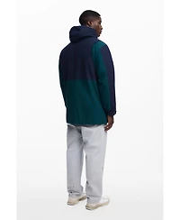 Desigual Men's Two-tone parka with hood