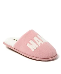 Dearfoams Women's Carley Mama Bear Mom Scuff Slipper