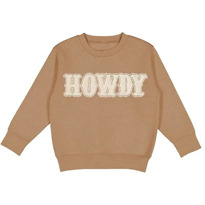 Sweet Wink Little and Big Girls Howdy Patch Sweatshirt