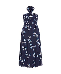 City Chic Women's Everfree Floral Print Maxi Dress