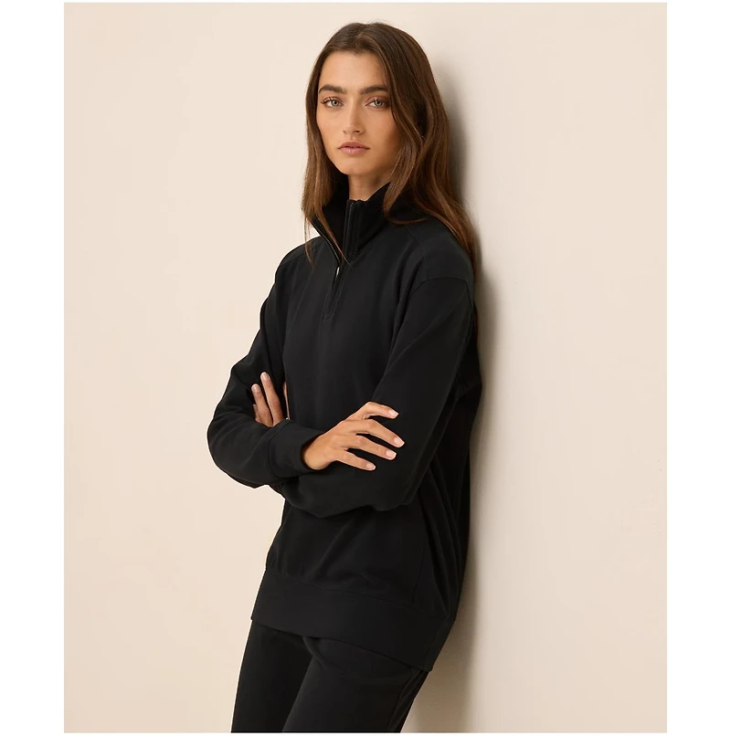 Pact Men's Organic Cotton Roam Travel Quarter Zip