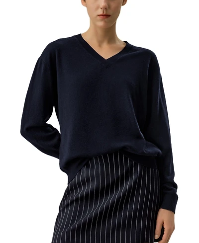 Lilysilk V-Neck Baby Cashmere Sweater